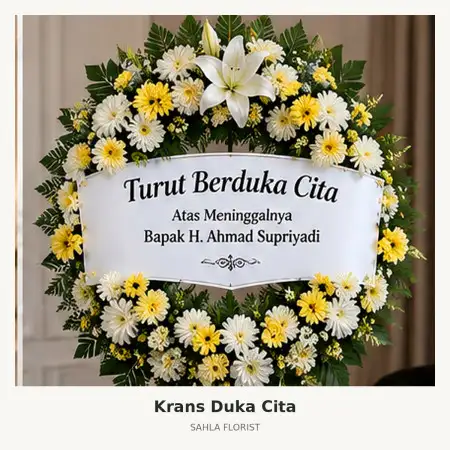 Krans Bunga Duka Singkawang